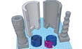 do custom 3d silicone mold for chocolate, cake, injection molding, slip casting