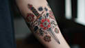 create a custom traditional tattoo design