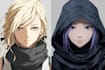 anime character an illustration and anime character