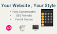 create a responsive modern website using HTML CSS and java script