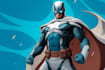 design cool superhero character art