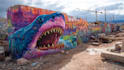 create custom graffiti art designs murals and wall arts