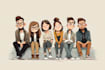 draw cartoon mascot character illustration