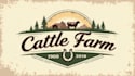 make eye catching cattle farm logo