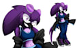 draw sonic the hedgehog style character for avatar or pfp