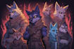 make badly drawn cursed furry art