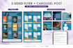 design a flyer using canva, print ready and editable