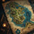 do fantasy map illustration for map