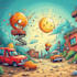 design a cartoon character