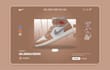 create a 3d website with smooth UI and design
