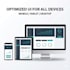 design a fast, responsive react website using tailwind CSS
