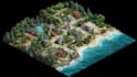 draw isometric projection illustration infographics and map