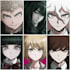 make an danganronpa inspired character in anime style
