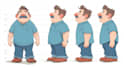 design a cartoon logo character