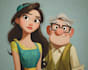 do cute disney cartoon portrait