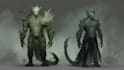 draw fantasy creatures and custom monster illustration