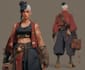 illustrate a character design, game character, concept