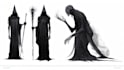 draw dark art illustration