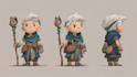 make a character for game