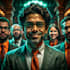 make you political funny cartoon portrait