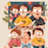 draw cartoon character design