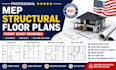 deliver permit ready mep, structural drawing and floor plans texas, florida,ohio