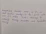 write anything with my beautiful handwriting