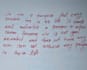 write anything with my beautiful handwriting