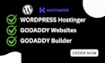 godaddy builder godaddy wordpress wordpress hostinger godaddy website