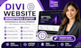 build, design or redesign divi wordpress website, divi 5