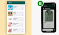 design mobile friendly whatsapp catalog