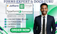 integrate jotform automation typeform wpforms goggle form hubspot pipedrive crm