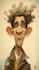 draw a funny caricature with my style