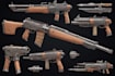 create weapon design and illustration