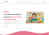 do responsive react js website with HTML CSS  javascript