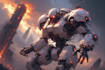 design spectacular robots, cyborgs and mechs