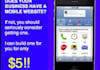 create a professional 11 page mobile website for your business