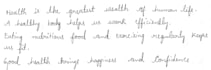 write assignments ,notes and letter