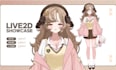 draw and rig quality live2d vtuber, vtuber character, 2d vtuber, 3d vtuber