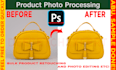 do bulk image edit product background removal in photoshop