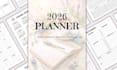 canva 2026 planner yearly planner monthly planner weekly planner goal tracker