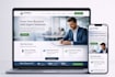 design and build a modern responsive website, HTML, CSS, javascript