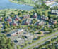 architecture flythrough vr tour, 3d public infrastructure 3d rendering, cgi VR