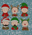 a cute christmas chibi illustration