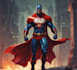 make a superhero character