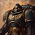 desing a warhammer 40k character illustration