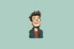 design a cartoon logo character