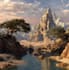 digitally paint fantasy landscape