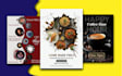 design food flyer restaurant flyer and catering menu