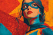 design an amazing superhero pop art